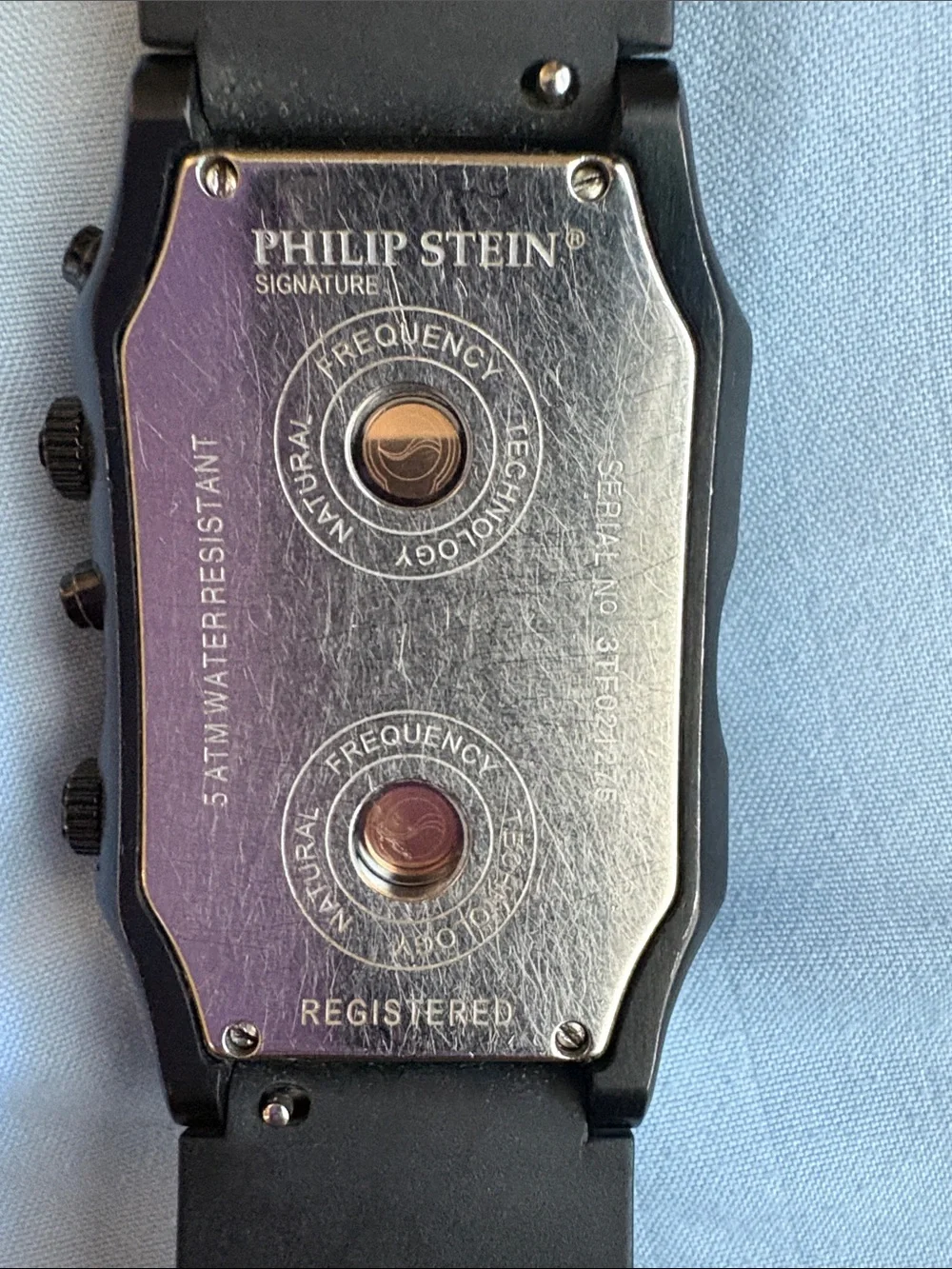 Philip Stein Black Men's Watch  Classic  Strap